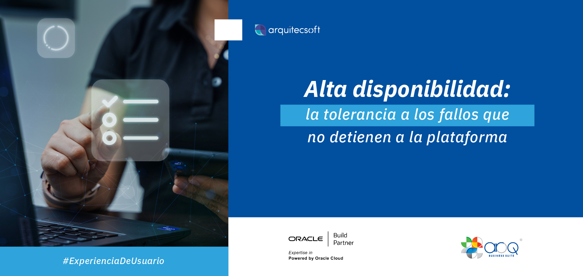Alta disponibilidad y tolerancia a fallos: nuestra plataforma no se detiene