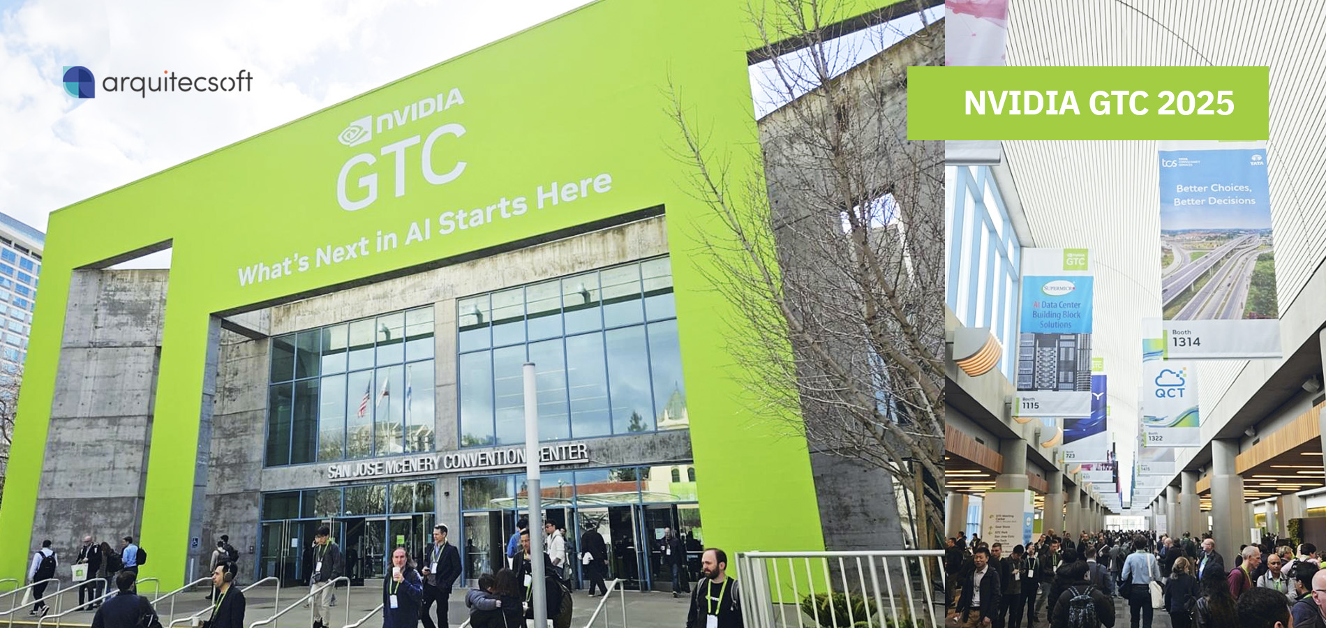 ArquitecSOFT presente en NVIDIA GTC 2025: Explorando el futuro de la inteligencia artificial